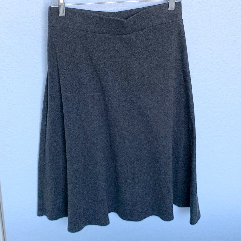 Lands’ End Gray Skirt